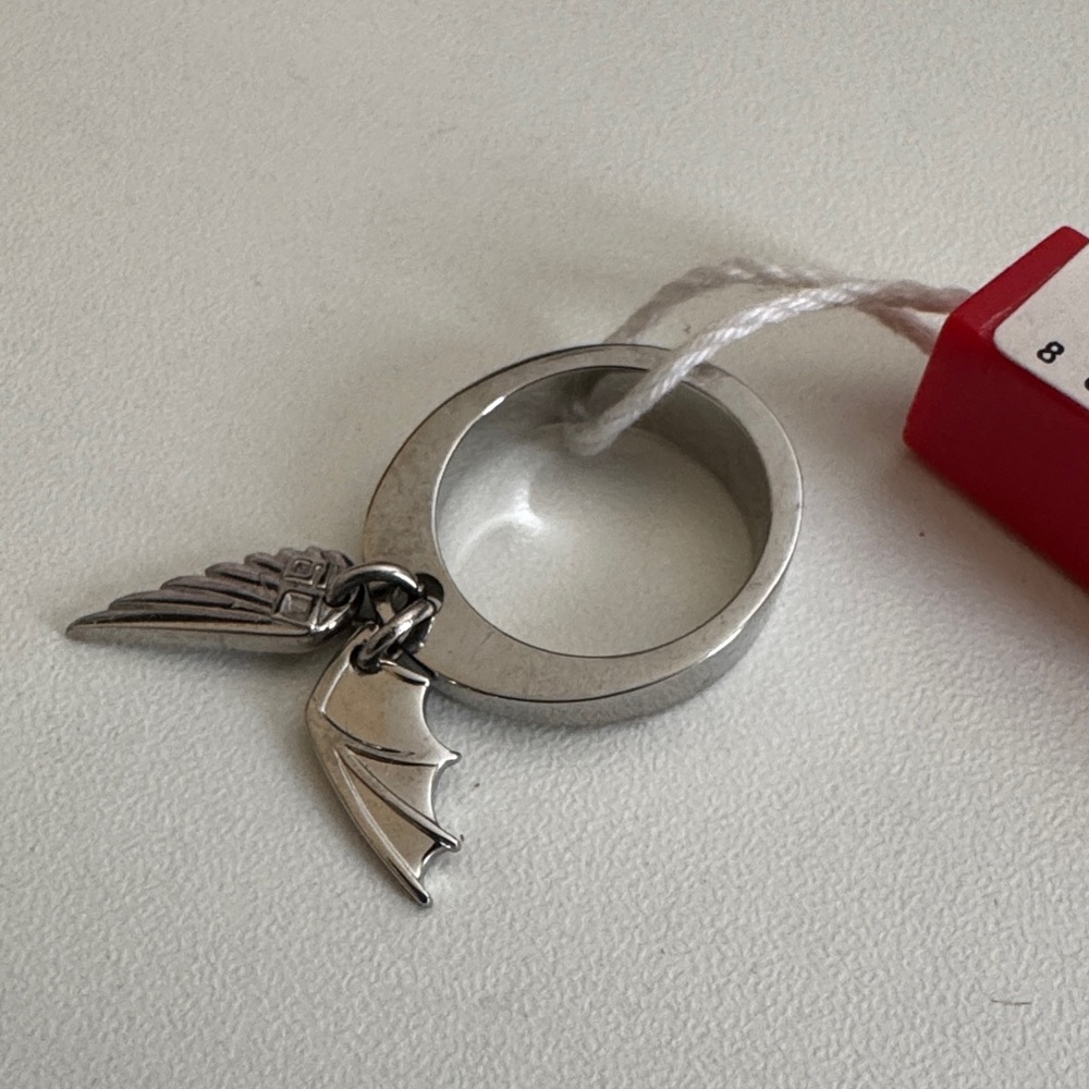 Miss Sixty Silver Winged Women's Ring